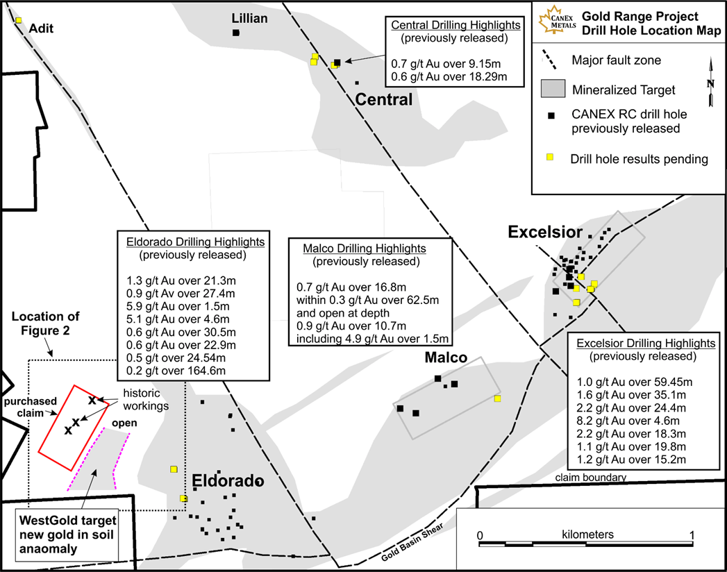 CANEX Metals Inc., Tuesday, November 22, 2022, Press release picture