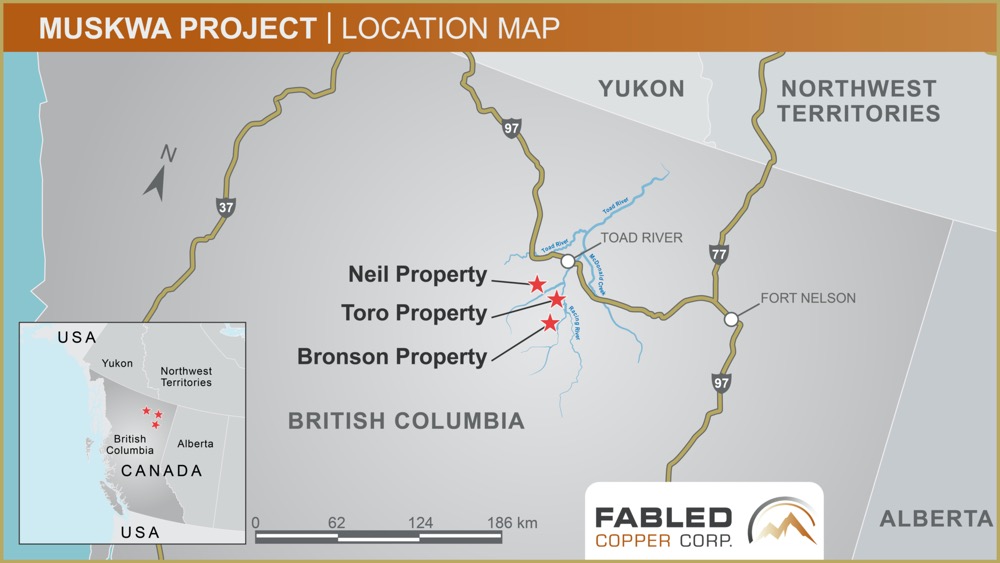 Fabled Copper Corp., Wednesday, November 2, 2022, Press release picture