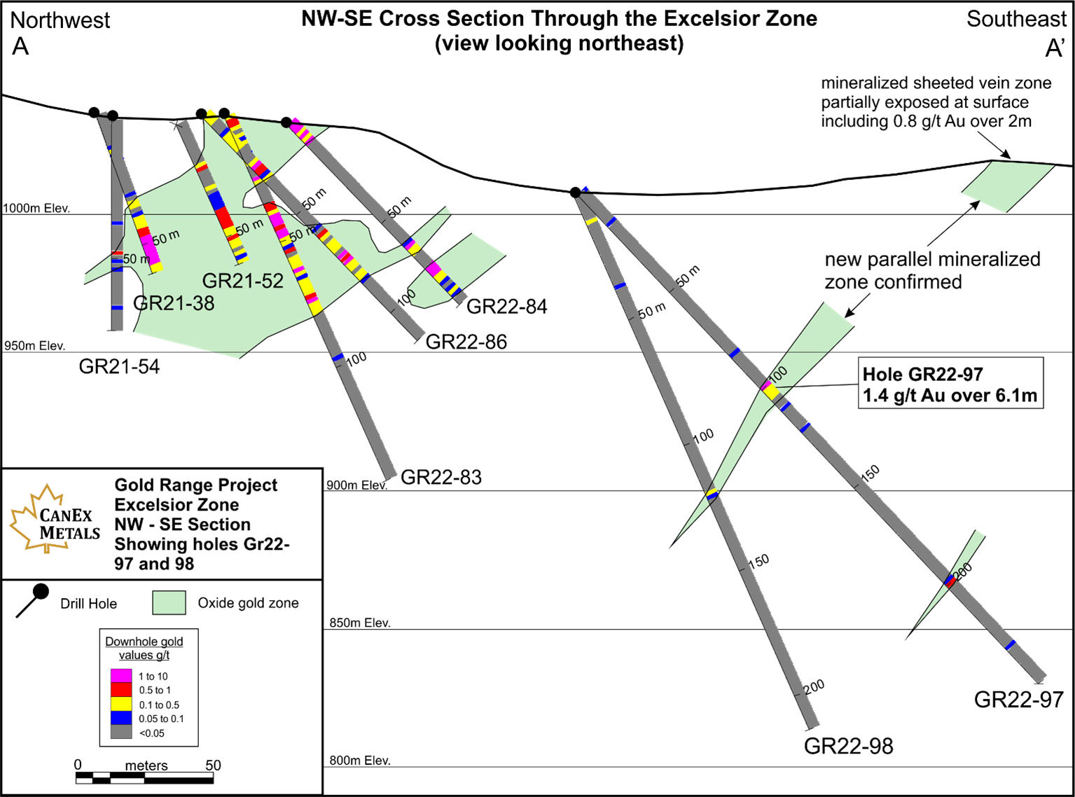 CANEX Metals Inc., Monday, December 12, 2022, Press release picture