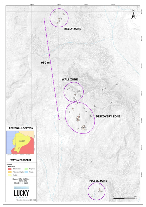 Lucky Minerals Inc., Thursday, December 1, 2022, Press release picture