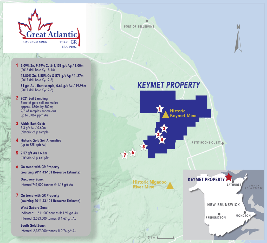 Great Atlantic Resources Corp., Wednesday, November 30, 2022, Press release picture