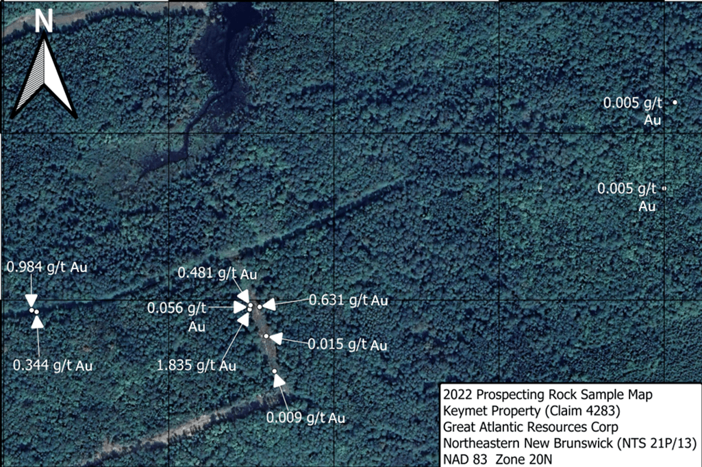 Great Atlantic Resources Corp., Wednesday, November 30, 2022, Press release picture
