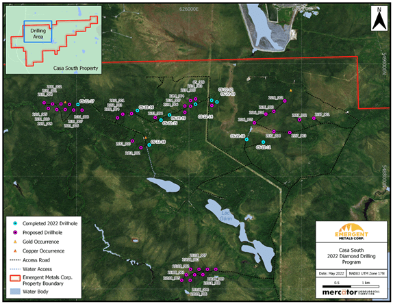Emergent Metals Corp., Wednesday, December 7, 2022, Press release picture