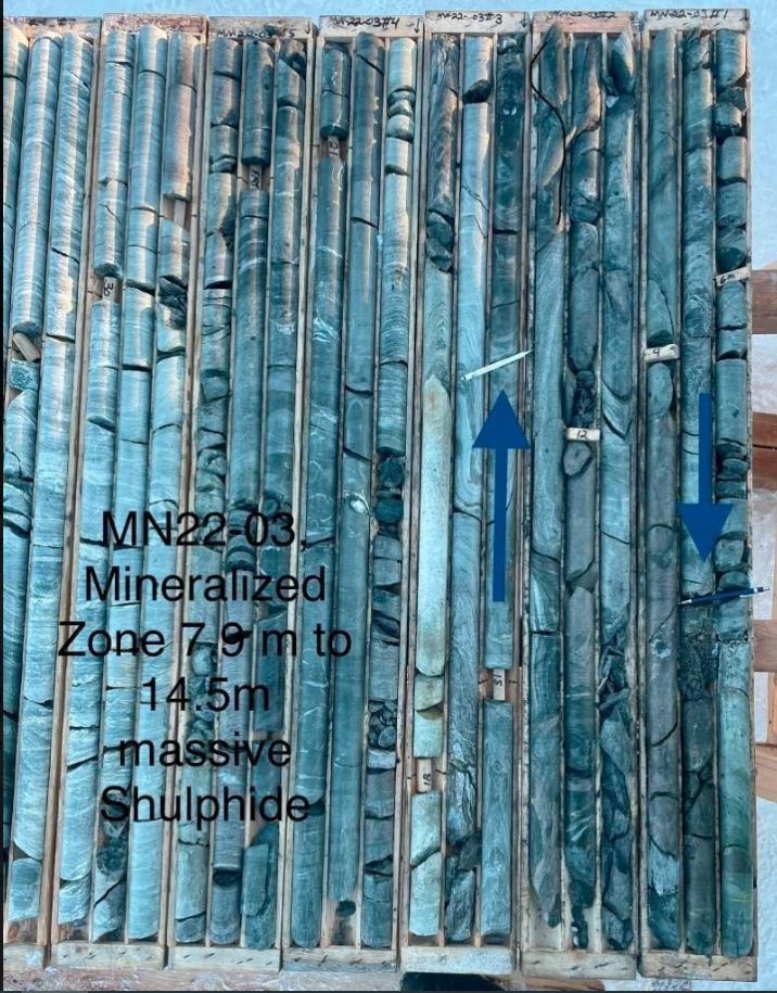 St-Georges Eco-Mining Corp., Monday, December 5, 2022, Press release picture