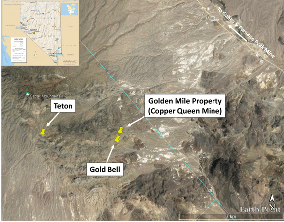 NV Gold Corporation, Wednesday, January 25, 2023, Press release picture