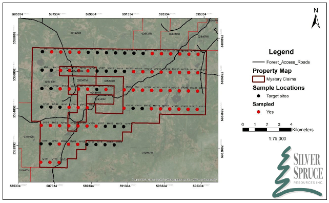 Silver Spruce Resources Inc., Monday, January 16, 2023, Press release picture