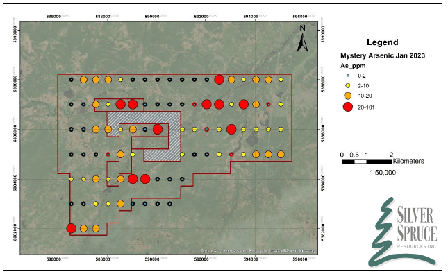 Silver Spruce Resources Inc., Monday, January 16, 2023, Press release picture