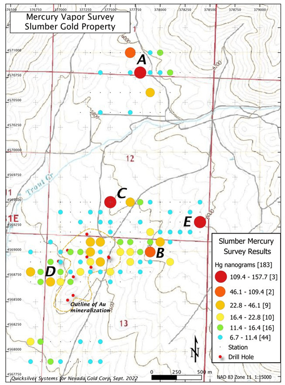 NV Gold Corporation, Tuesday, March 21, 2023, Press release picture