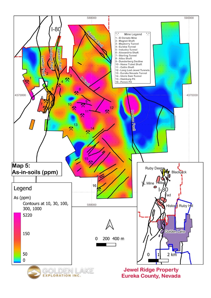 Golden Lake Exploration Inc., Wednesday, March 29, 2023, Press release picture