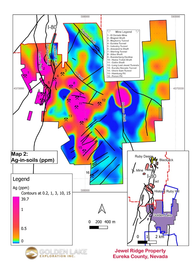 Golden Lake Exploration Inc., Wednesday, March 29, 2023, Press release picture