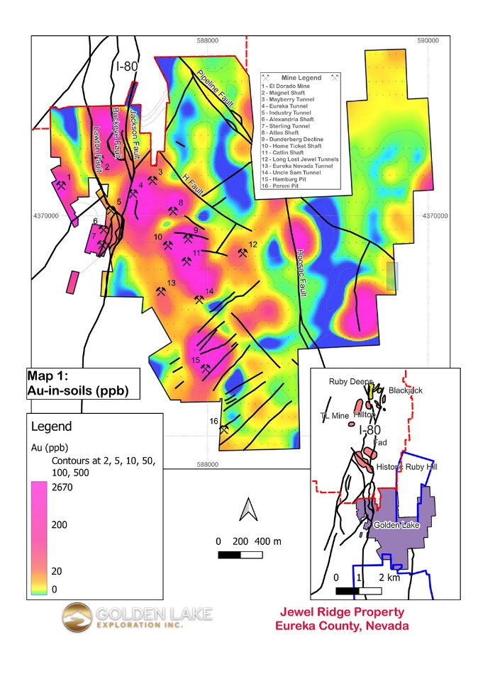 Golden Lake Exploration Inc., Wednesday, March 29, 2023, Press release picture