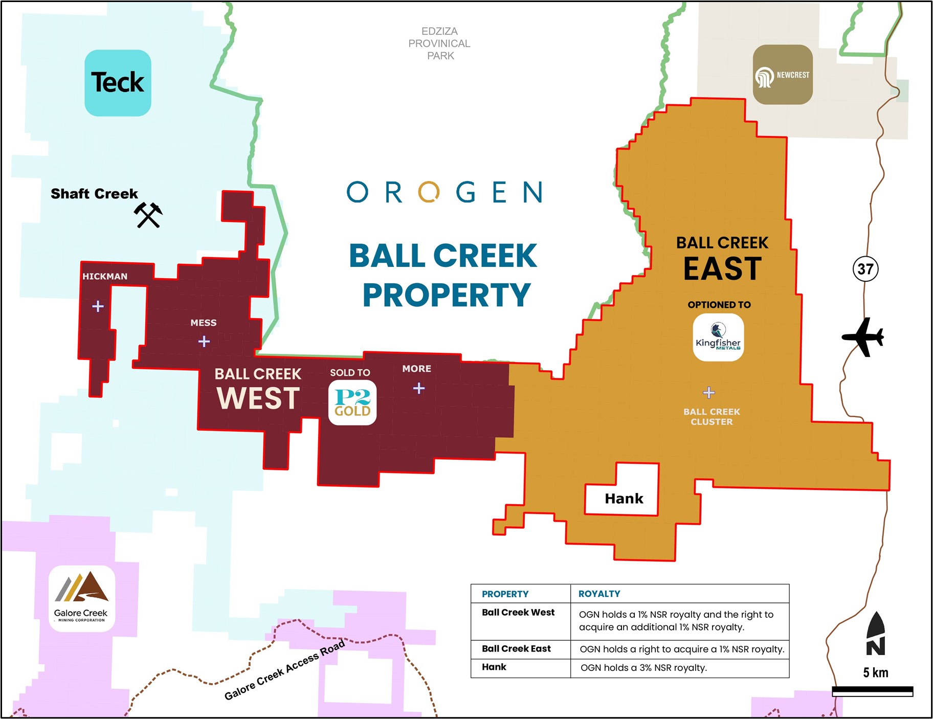Orogen Royalties Inc, Tuesday, March 7, 2023, Press release picture