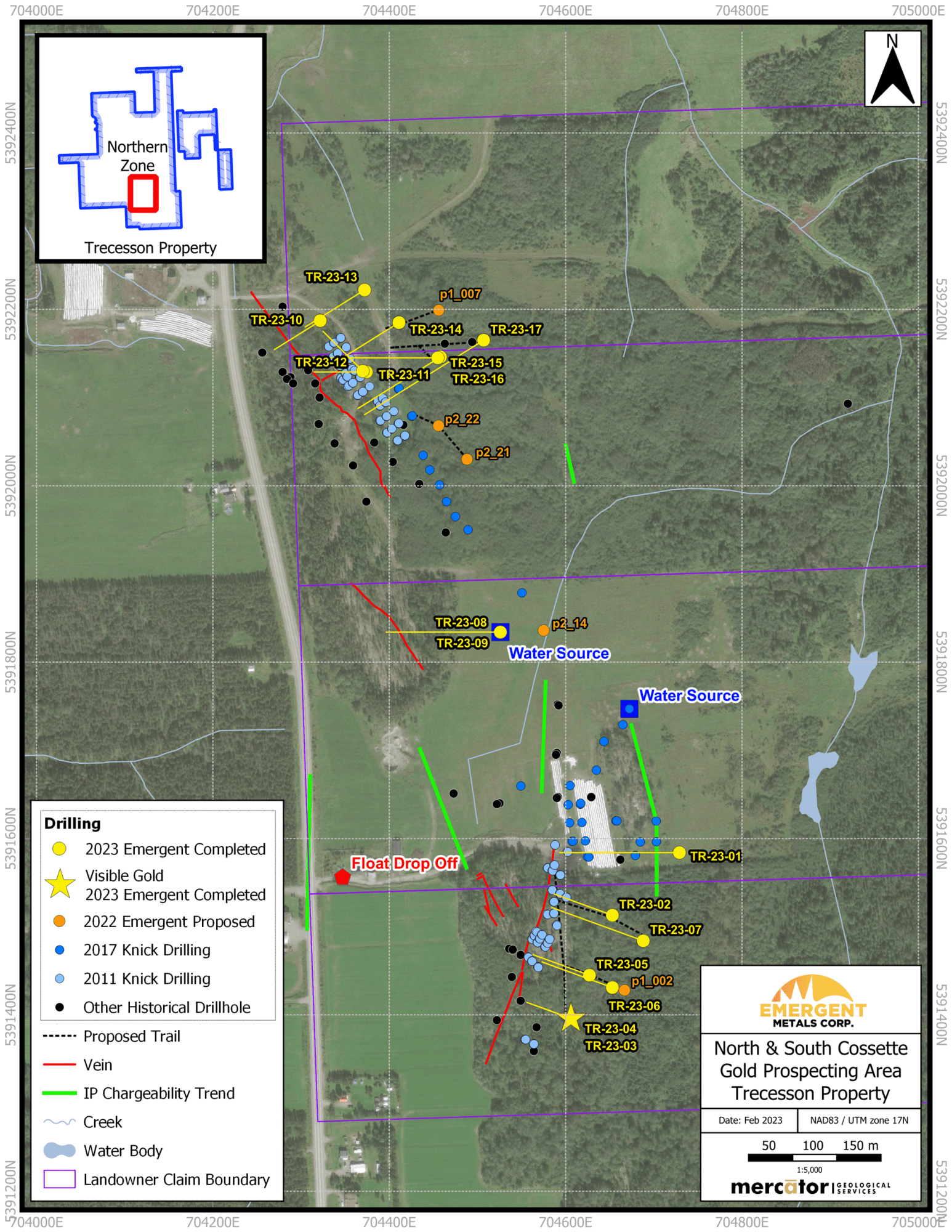 Emergent Metals Corp., Monday, April 17, 2023, Press release picture