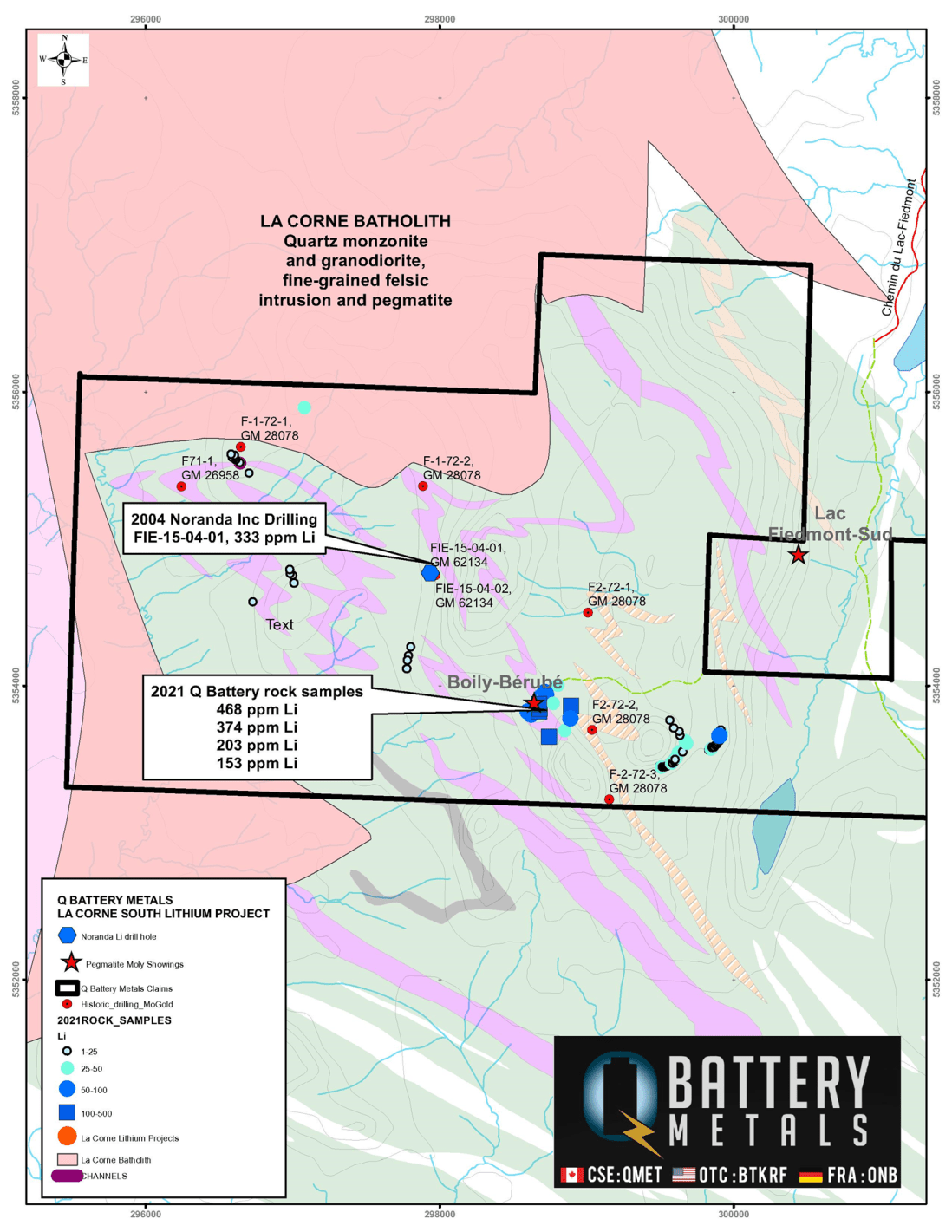 Q Battery Metals Corp., Tuesday, April 4, 2023, Press release picture