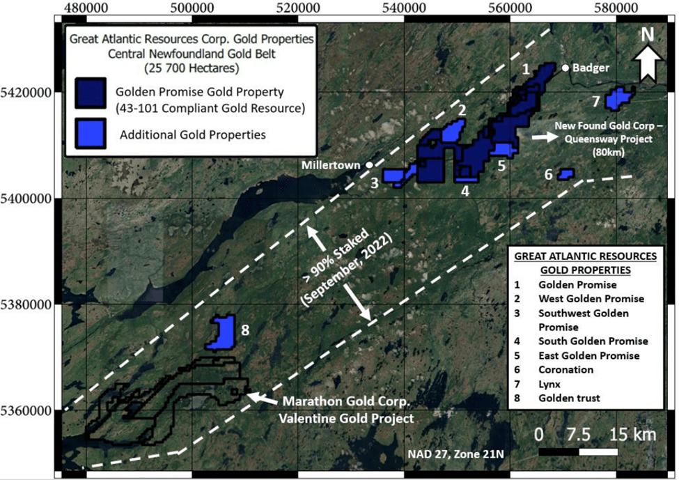Great Atlantic Resources Corp., Wednesday, April 26, 2023, Press release picture