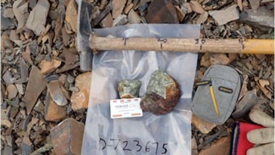 Fabled Copper Corp., Wednesday, April 5, 2023, Press release picture