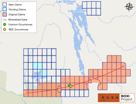 Rush Rare Metals Corp., Monday, April 10, 2023, Press release picture