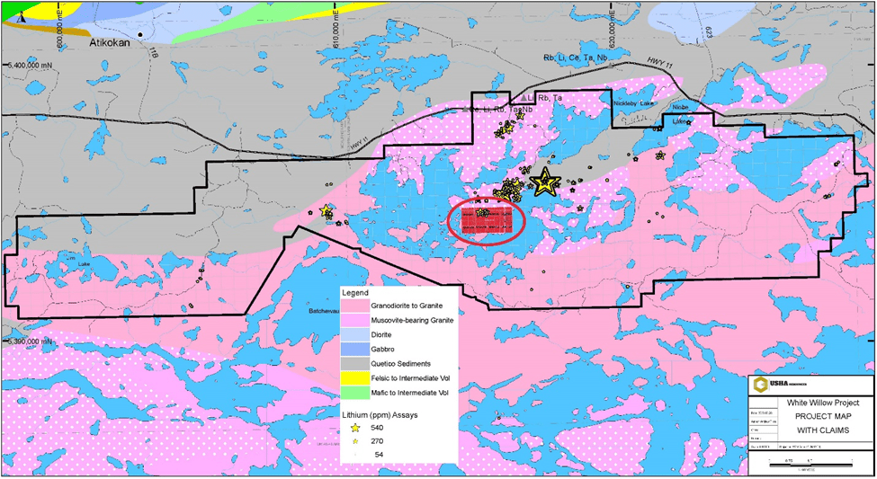 Usha Resources Ltd., Tuesday, April 4, 2023, Press release picture