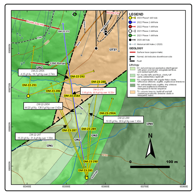 Blue Lagoon Resources Inc. , Wednesday, May 10, 2023, Press release picture