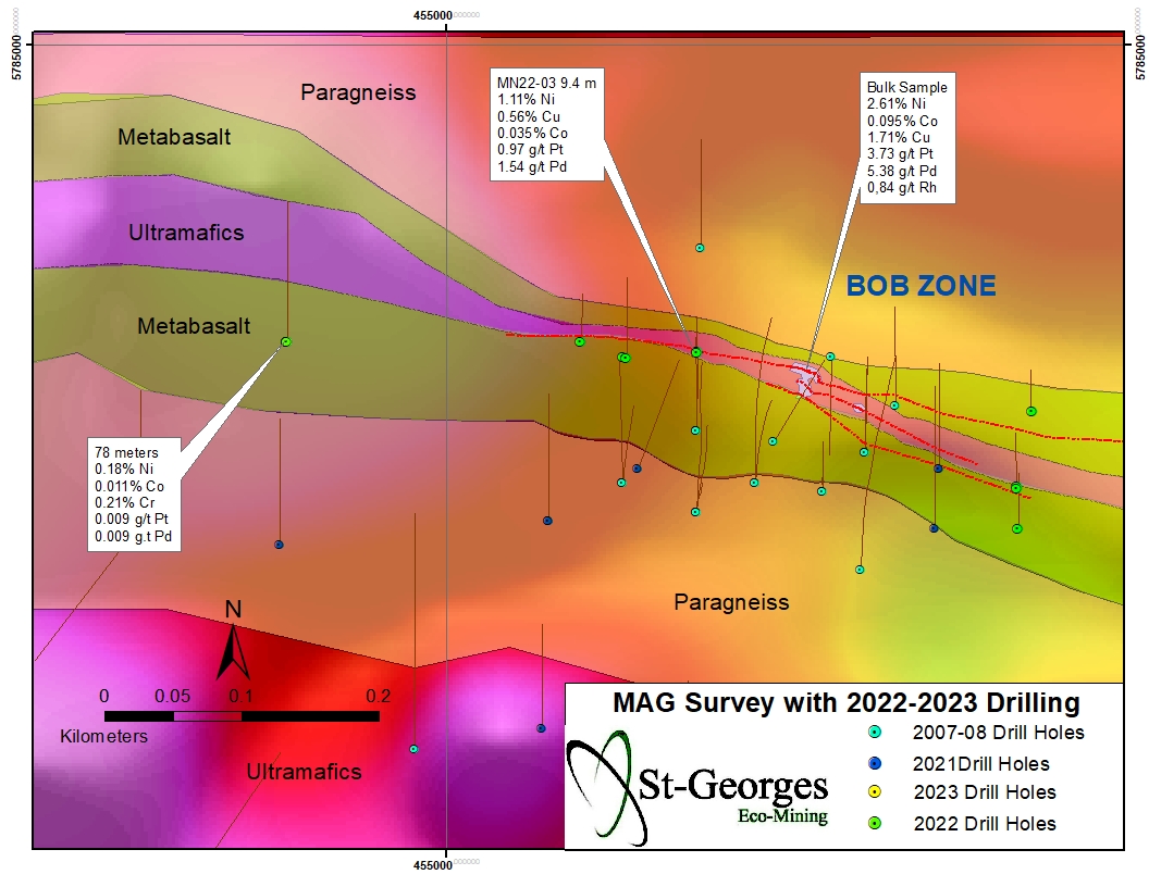 St-Georges Eco-Mining Corp., Wednesday, May 17, 2023, Press release picture