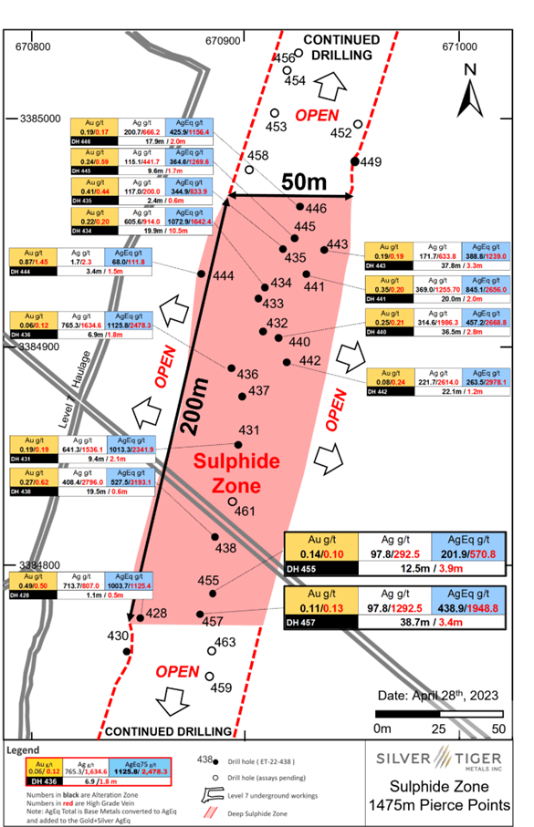 Silver Tiger Metals Inc., Thursday, May 4, 2023, Press release picture