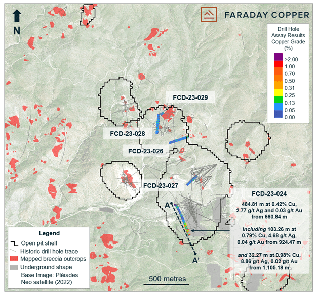 Faraday Copper Corp., Wednesday, May 31, 2023, Press release picture