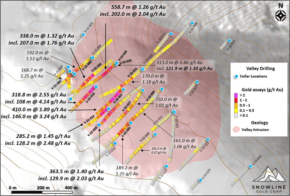 Snowline Gold Corp., Monday, May 1, 2023, Press release picture