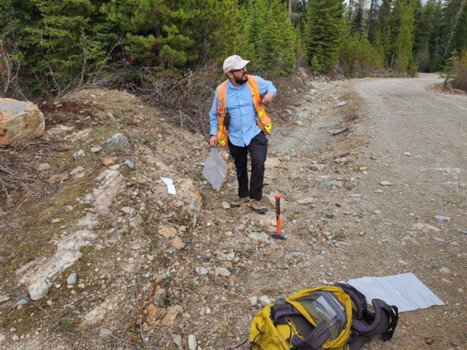 Ximen Mining Corp, Tuesday, May 16, 2023, Press release picture