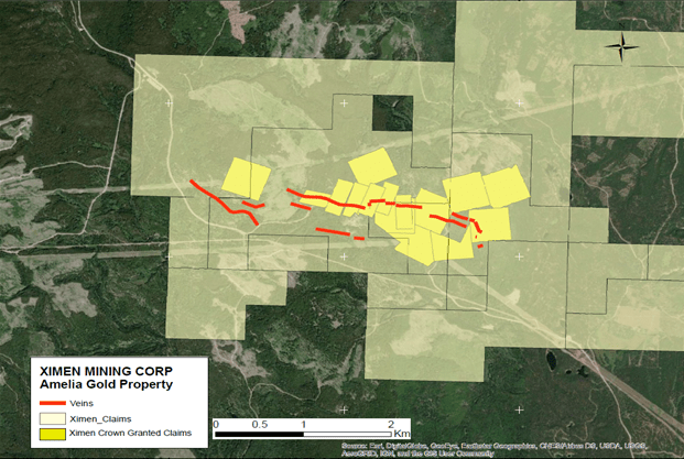 Ximen Mining Corp, Tuesday, May 23, 2023, Press release picture