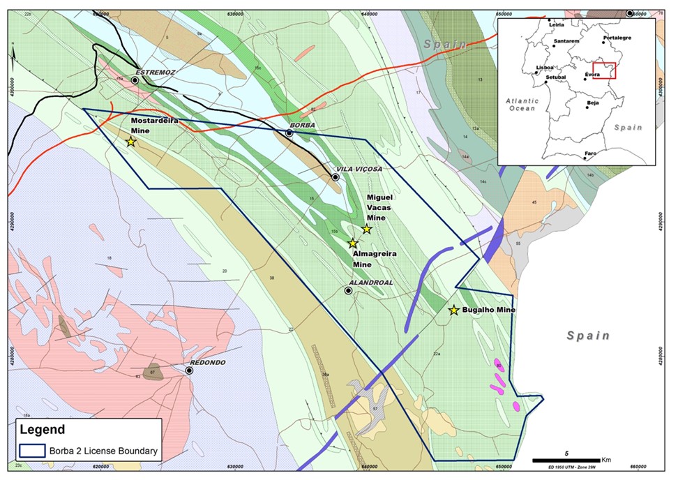 Europacific Metals Inc., Friday, May 19, 2023, Press release picture