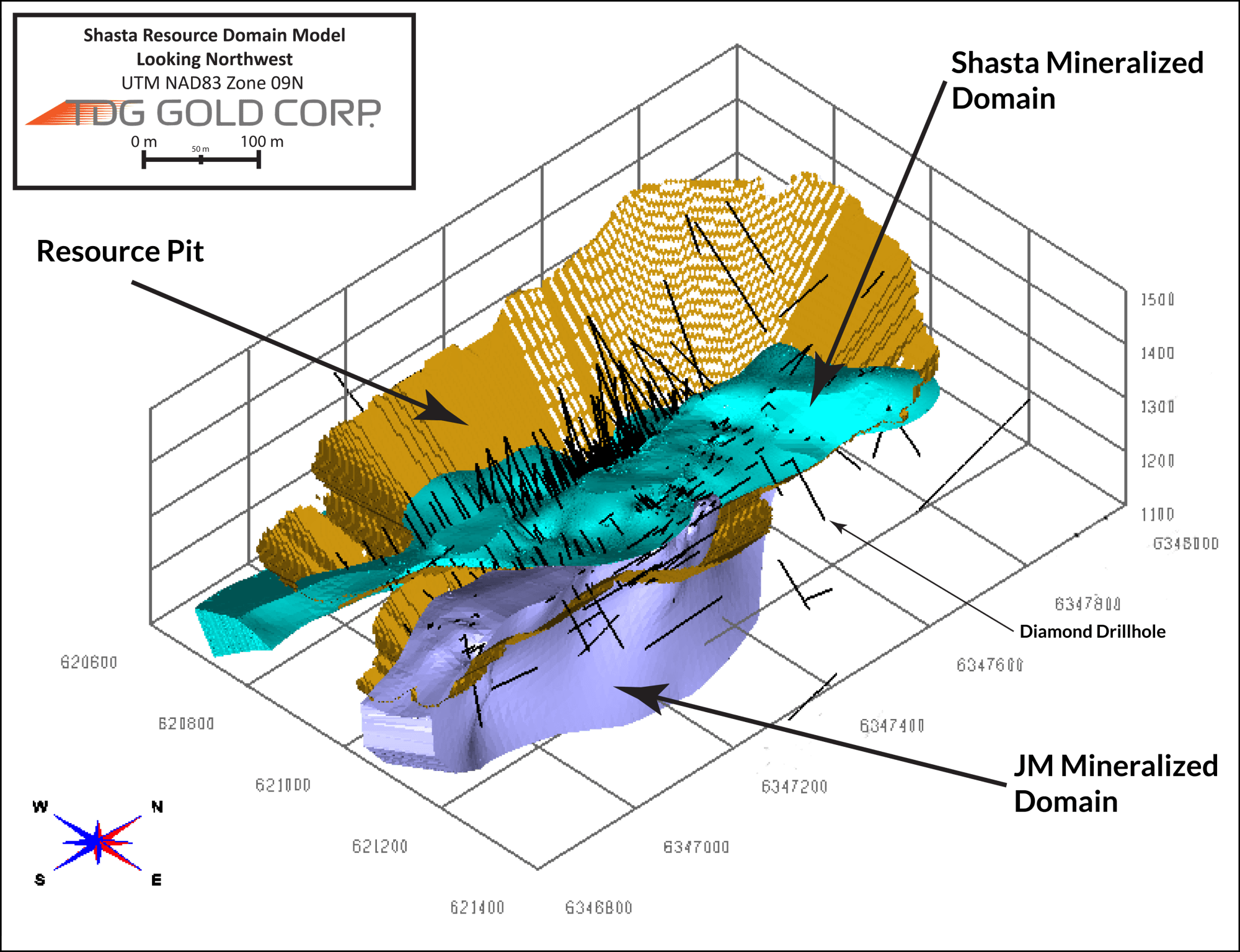 TDG Gold Corp., Monday, May 1, 2023, Press release picture