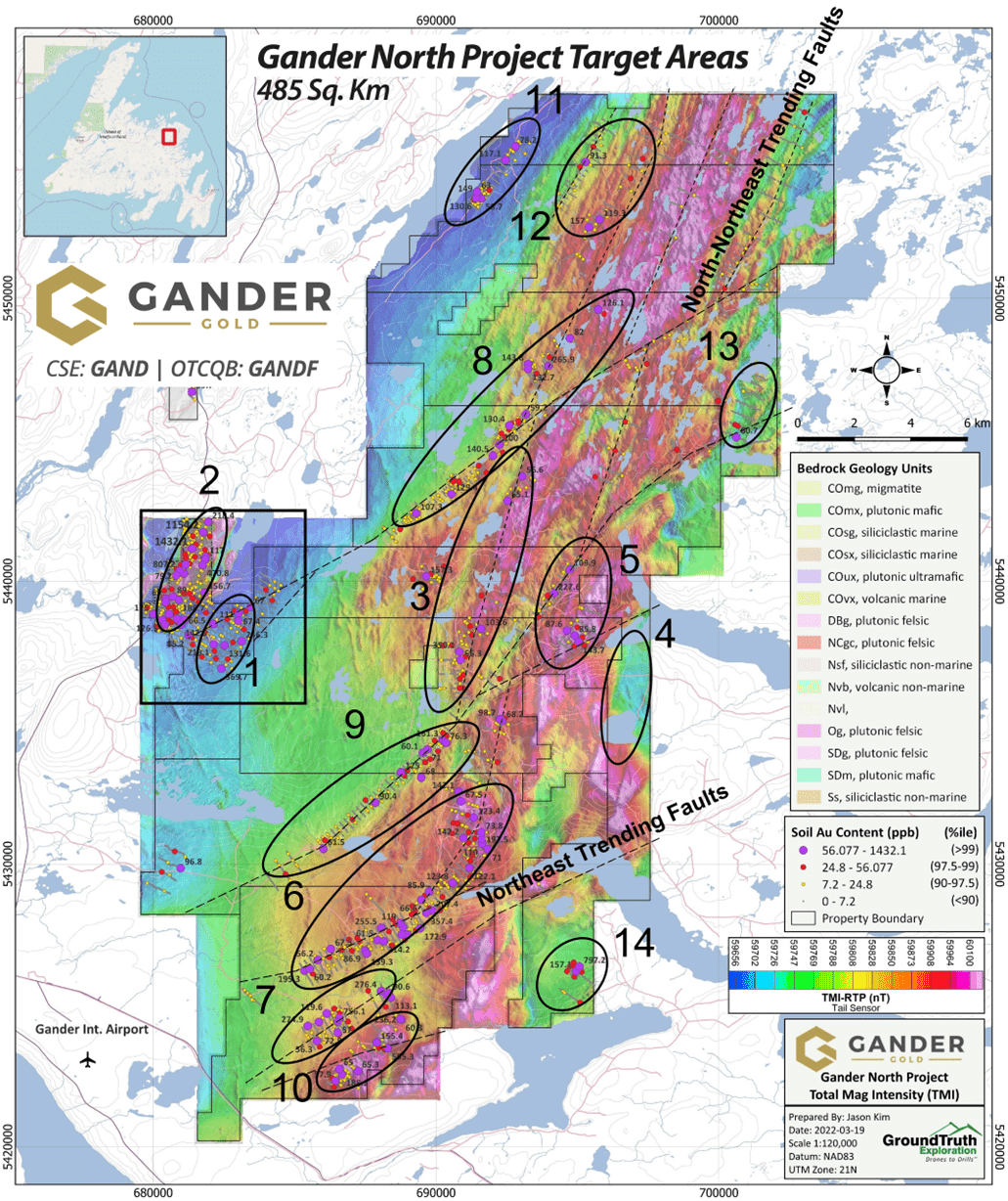 Gander Gold Corporation, Thursday, June 22, 2023, Press release picture