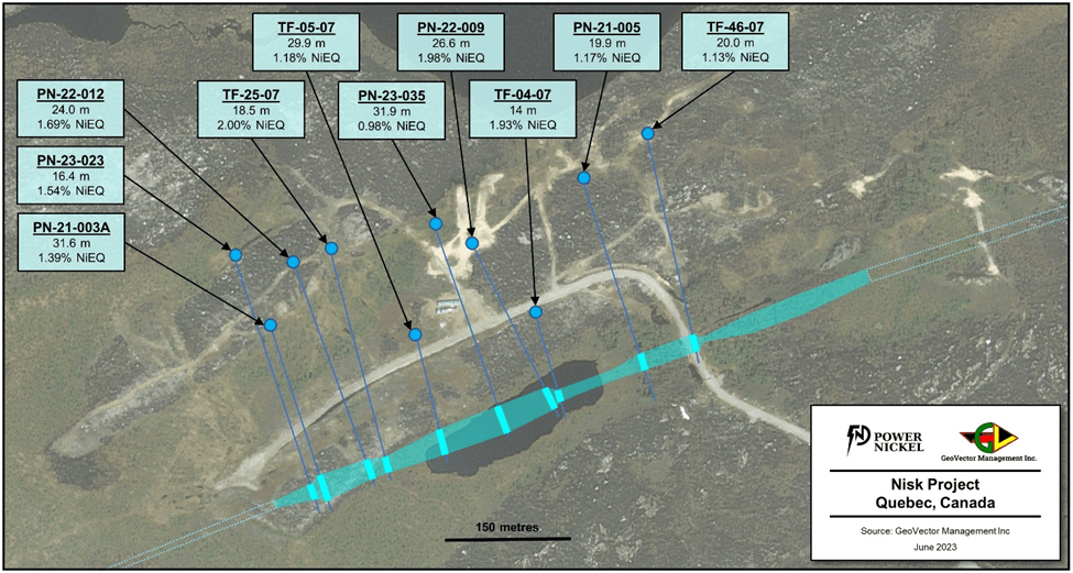 Power Nickel Inc., Wednesday, June 14, 2023, Press release picture