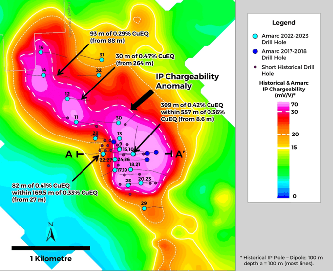 Amarc Resources Ltd. , Wednesday, June 14, 2023, Press release picture