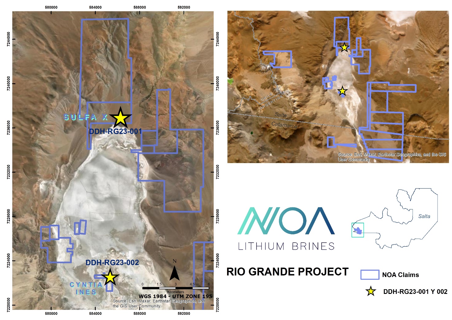 NOA Lithium Brines Inc., Thursday, June 22, 2023, Press release picture
