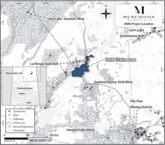 Murchison Minerals Ltd., Tuesday, June 6, 2023, Press release picture