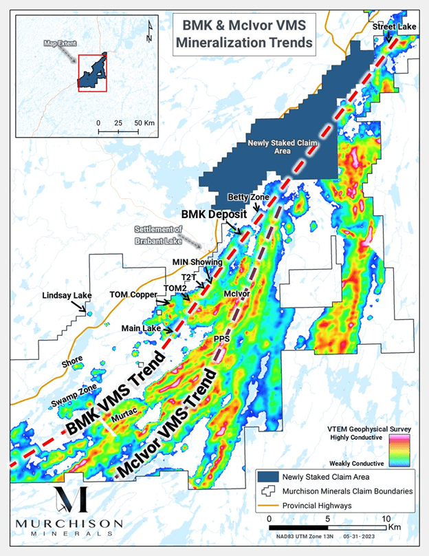 Murchison Minerals Ltd., Tuesday, June 6, 2023, Press release picture
