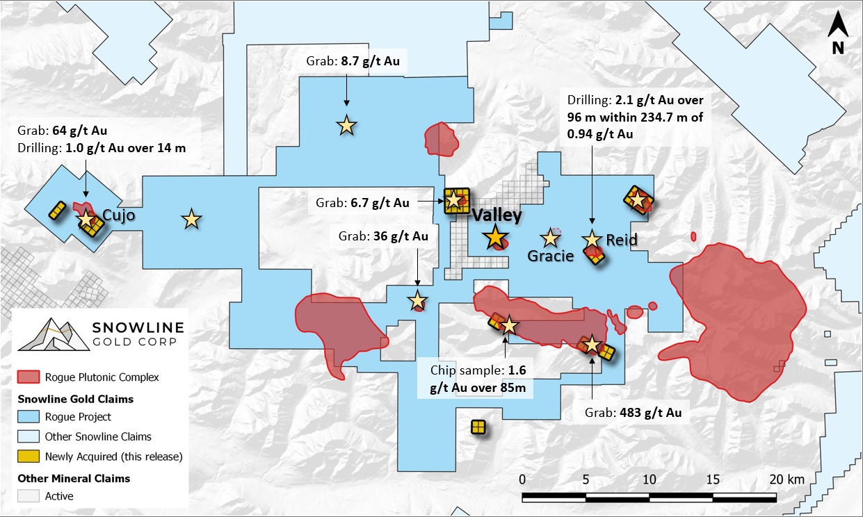 Snowline Gold Corp., Thursday, June 1, 2023, Press release picture