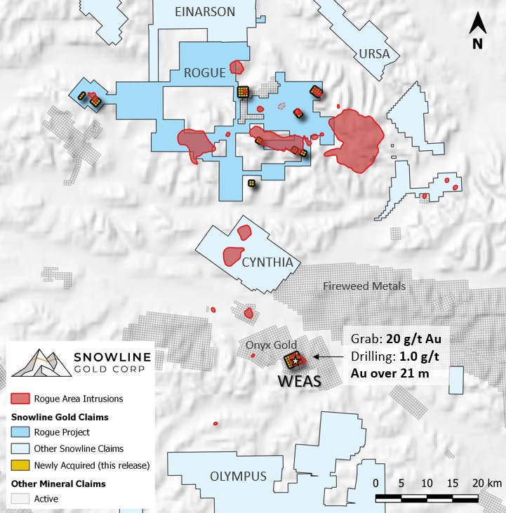 Snowline Gold Corp., Thursday, June 1, 2023, Press release picture