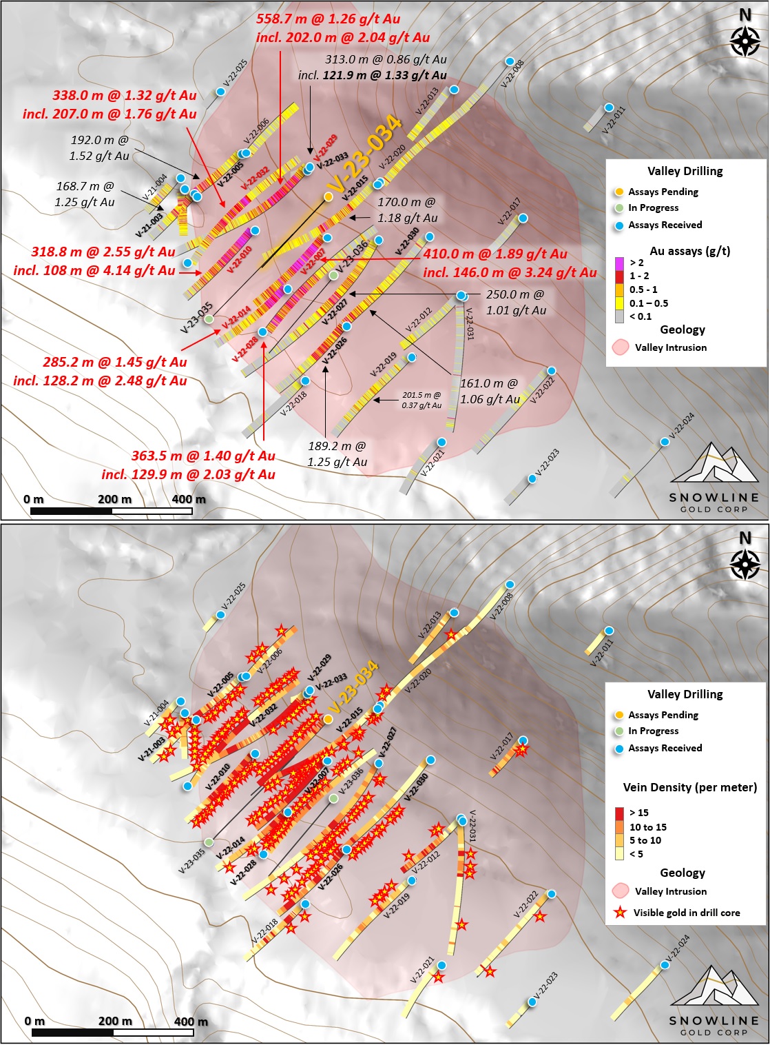 Snowline Gold Corp., Friday, June 9, 2023, Press release picture
