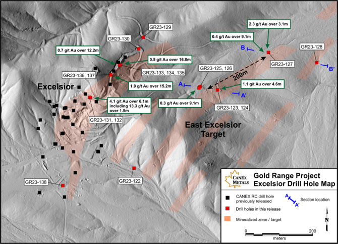 CANEX Metals Inc., Wednesday, July 5, 2023, Press release picture