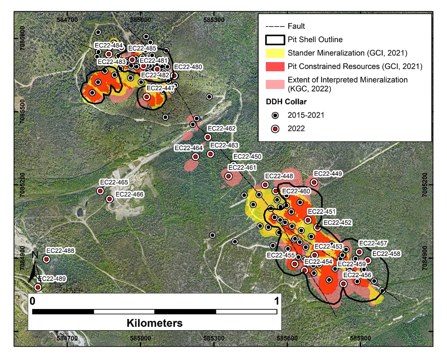 Klondike Gold Corp., Friday, July 21, 2023, Press release picture