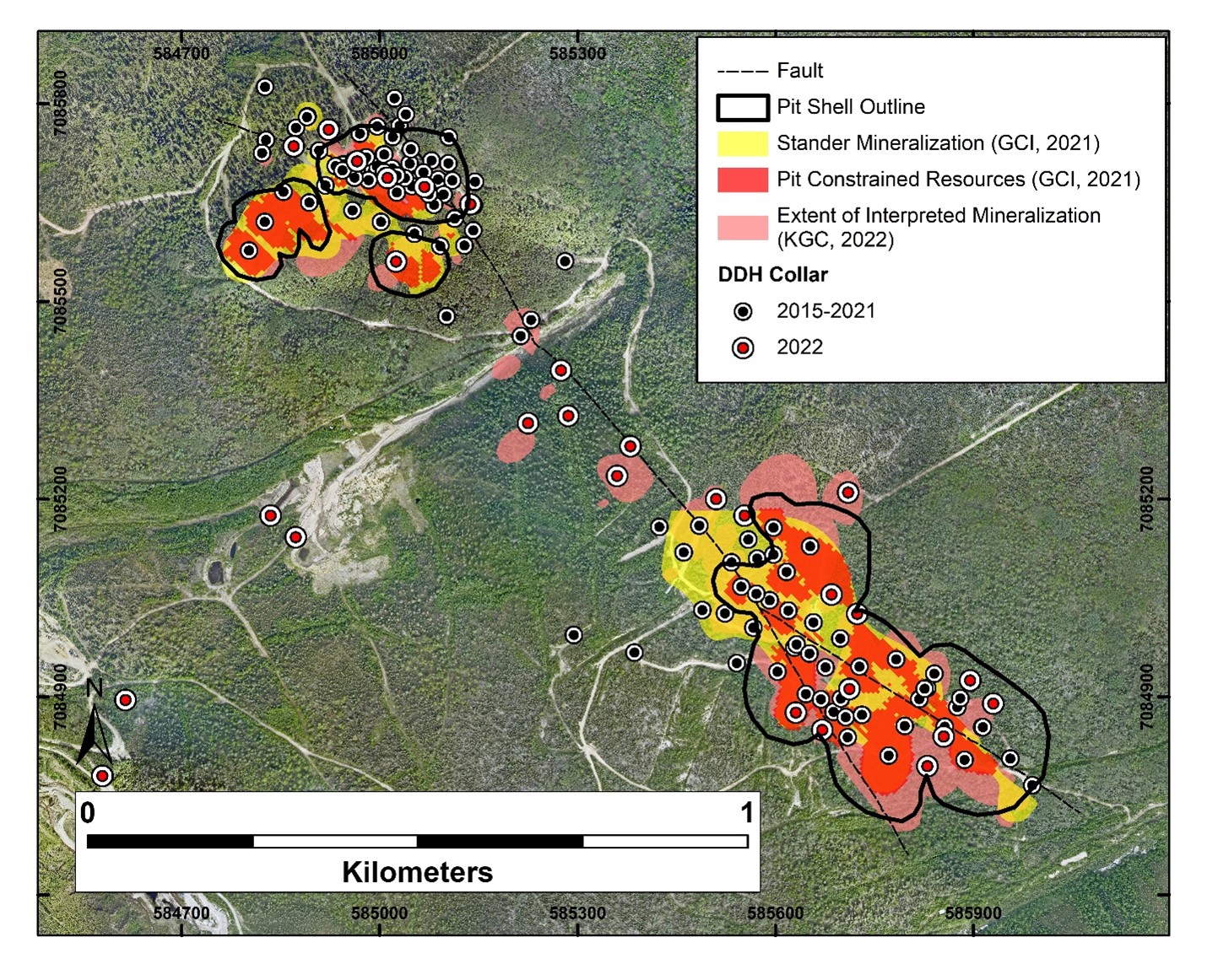 Klondike Gold Corp., Friday, July 21, 2023, Press release picture