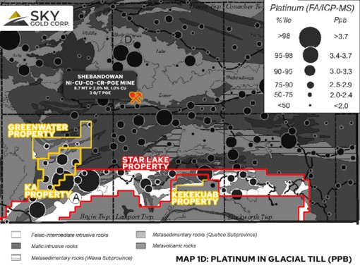 Sky Gold Corp., Wednesday, July 12, 2023, Press release picture