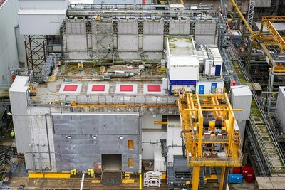 The Pile Fuel Cladding Silo on the Sellafield site in West Cumbria. Courtesy of Sellafield Ltd.