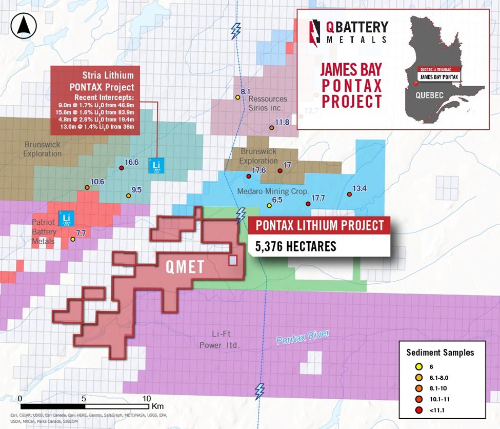 Q Battery Metals Corp., Wednesday, August 9, 2023, Press release picture
