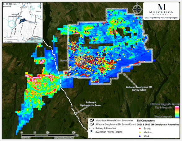 Murchison Minerals Ltd., Wednesday, August 16, 2023, Press release picture
