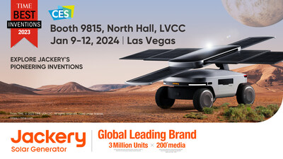 Jackery Unveils Revolutionary Innovations at CES 2024: Introducing Solar Mars Bot and Rooftop Tent Solar Generator