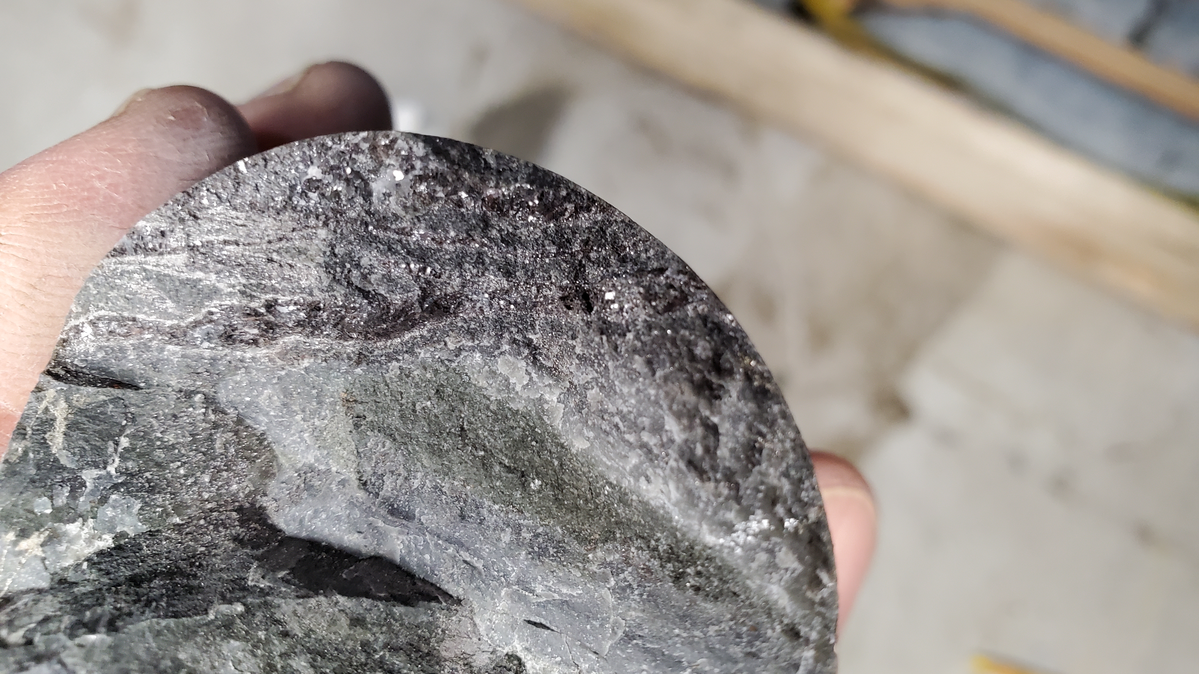 Photo 10 - DEM23-01 Assenopyrite-Rich  Core