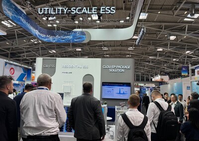 The booth of CLOU Electronics at ees Europe 2024, held in Munich, Germany from June 19 to 21, 2024.